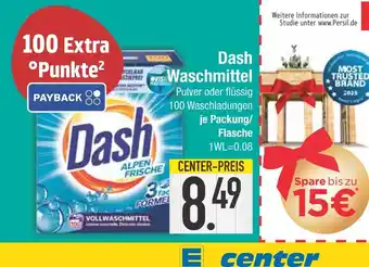 Edeka Dash waschmittel Angebot
