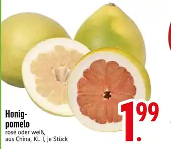 Edeka Honigpomelo rosé Angebot