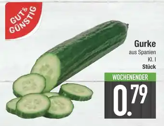 Edeka Gut & günstig gurke Angebot