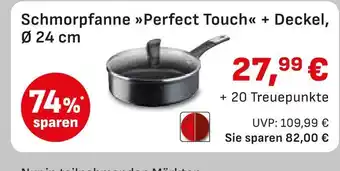 Edeka Schmorpfanne perfect touch + deckel Angebot
