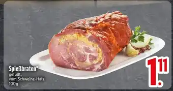 Edeka Spießbraten Angebot