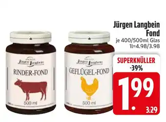 Edeka Jürgen langbein rinder-fond Angebot