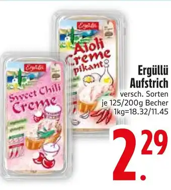 Edeka Ergüllü sweet chili creme Angebot