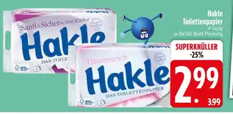 Edeka Hakle sanft & sicher Angebot