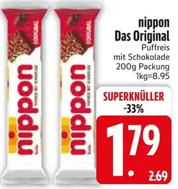 Edeka Nippon das original puffreis mit schokolade Angebot