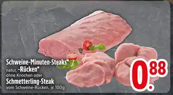 Edeka Schweine-minuten-steaks natur Angebot