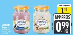 Edeka Landliebe joghurt heidelbeere Angebot