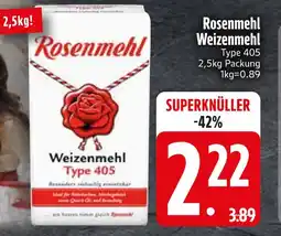 Edeka Rosenmehl weizenmehl type 405 Angebot
