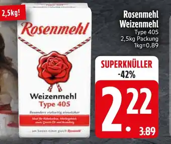 Edeka Rosenmehl weizenmehl type 405 Angebot