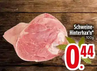Edeka Schweine-hinterhax'n Angebot