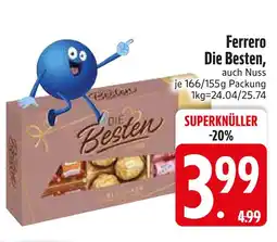 Edeka Ferrero die besten, auch nuss Angebot