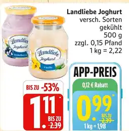 Marktkauf Landliebe joghurt Angebot