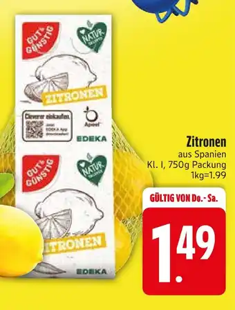 Edeka Edeka zitronen Angebot