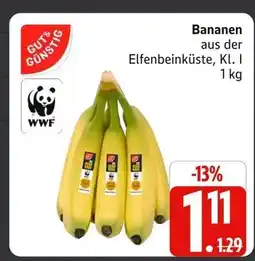 Marktkauf Gut & günstig bananen Angebot