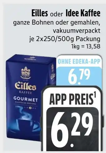 Edeka Eilles kaffee gourmet Angebot