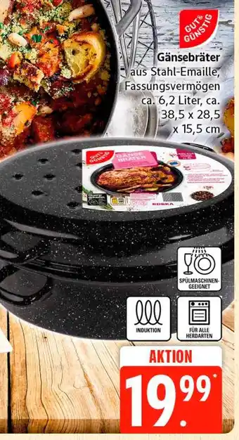 Marktkauf Gut & günstig gänsebräter Angebot