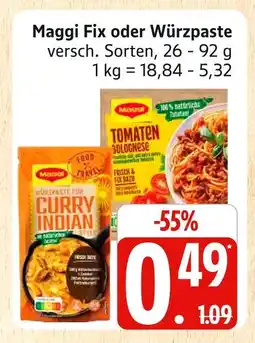 Marktkauf Maggi fix Angebot