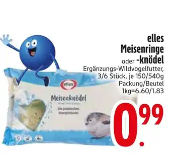Edeka Elles meisenringe oder -knödel Angebot