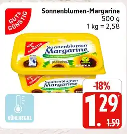 Marktkauf Gut & günstig sonnenblumen-margarine Angebot