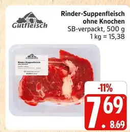 Marktkauf Gutfleisch rinder-suppenfleisch ohne knochen Angebot