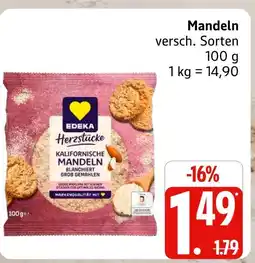 Marktkauf Edeka herzstücke kalifornische mandeln Angebot