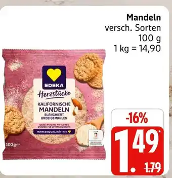 Marktkauf Edeka herzstücke kalifornische mandeln Angebot