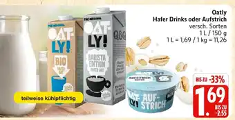 Marktkauf Oatly bio hafer drink Angebot