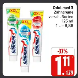 Marktkauf Odol med 3 minz frisch Angebot