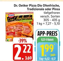 Marktkauf Dr. oetker pizza die ofenfrische Angebot