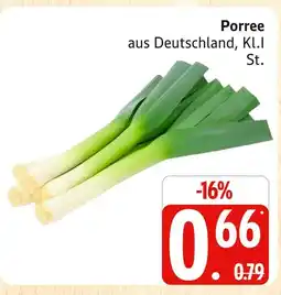 Marktkauf Porree Angebot