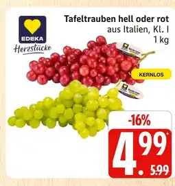 Marktkauf Edeka tafeltrauben hell Angebot