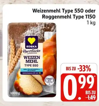 Marktkauf Edeka herzstücke weizenmehl type 550 Angebot