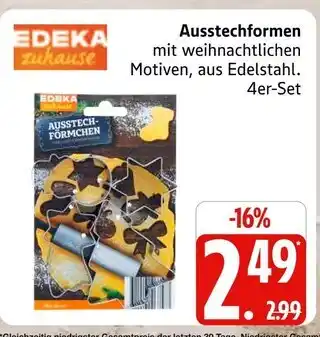 Marktkauf Edeka zuhause ausstechformen Angebot