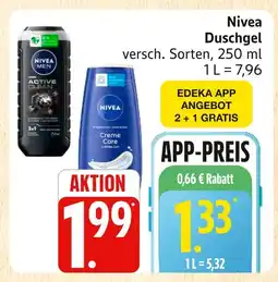 Marktkauf Nivea active clean Angebot