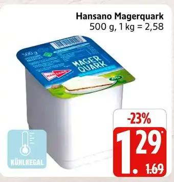 Marktkauf Hansano magerquark Angebot