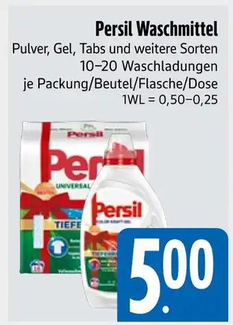 Edeka Persil waschmittel pulver Angebot