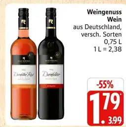 Marktkauf Rheinberg kellerei dornfelder rosé Angebot