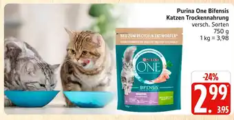 Marktkauf Purina one bifensis katzen trockennaehrung Angebot