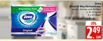 Marktkauf Zewa wisch & weg küchentücher original Angebot