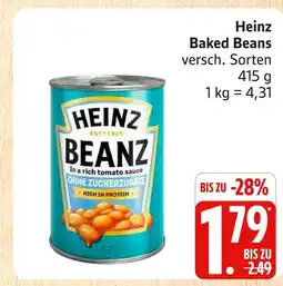 Marktkauf Heinz baked beans Angebot
