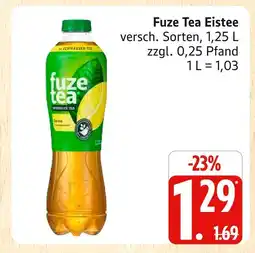 Marktkauf Fuze tea eistee Angebot