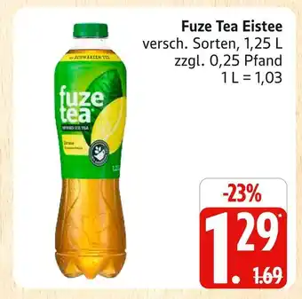 Marktkauf Fuze tea eistee Angebot