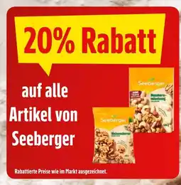 Marktkauf Seeberger 20% rabatt Angebot