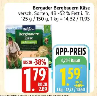 Marktkauf Bergader bergbauern käse Angebot