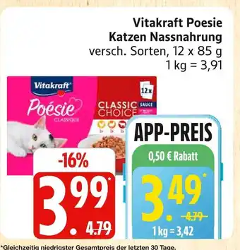 Marktkauf Vitakraft poesie classic choice Angebot