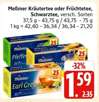Marktkauf Meßmer kräutertee Angebot