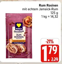 Marktkauf Edeka rum rosinen Angebot