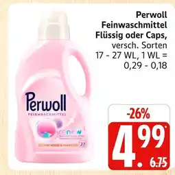 Marktkauf Perwoll feinwaschmittel flüssig Angebot