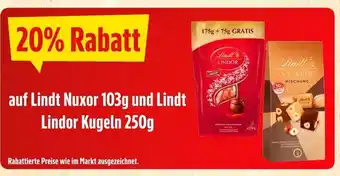 Marktkauf Lindt 20% rabatt Angebot