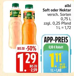 Marktkauf Saft oder nektar Angebot